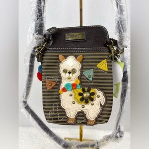 NWT Chala Cell Phone Purse Crossbody-2 Detachable Adjustable Faux Leather Straps